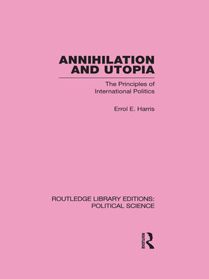cover image of Annihilation and Utopia